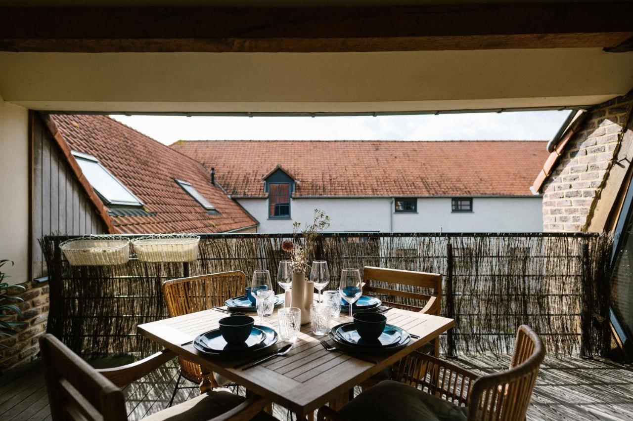 Hoeve De Reetjens - Le Grenier Bilzen Eksteriør bilde